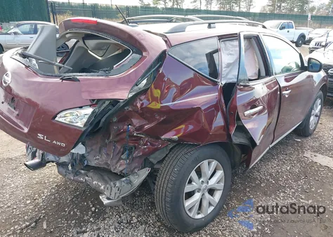 2012 Nissan Murano Sl from USA, damaged, VIN JN8AZ1MW4CW215286